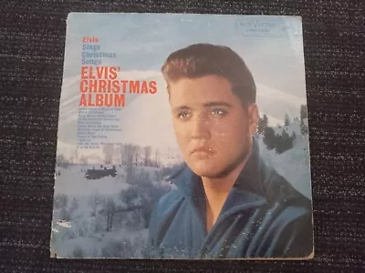 Elvis Presley Christmas Album Vinyl LP RCA LPM-1951 • $8.99