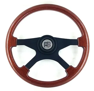 £175 • Buy Genuine Atiwe Ford RS Motorsport 370mm Wood Rim 4 Spoke Steering Wheel. Ref 7A