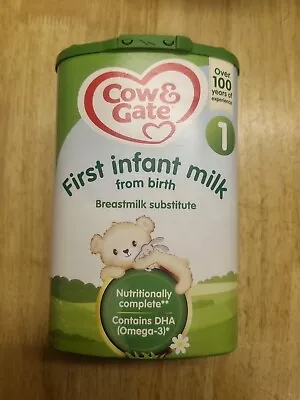 Cow & Gate 1 First Infant Milk From Birth  800g Breast Milk Substitute 30-4-24 • £8.99
