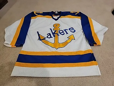 Lake Superior State Lakers Michigan Hockey Jersey Koronis Sports Apparel  XLarge • $99.95