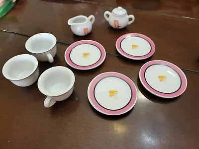 Vintage Barbie Doll “ Ponytail” Tea Set Mini Porcelain Mattel  10 Pieces 1991 • $12.99