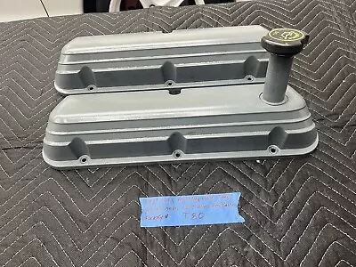 87-93 Ford Mustang Factory Aluminum Valve Covers 5.0L 5.0 302 289 E6ZE-6583-AB • $100