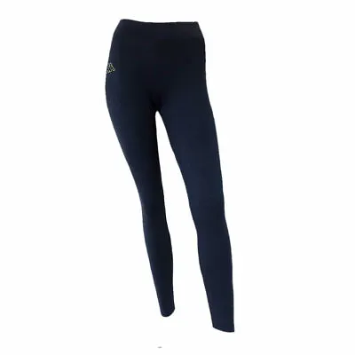 Womens Kappa ISSAIA Retro 90s Sport Leggings Blue Melange S • £5.79