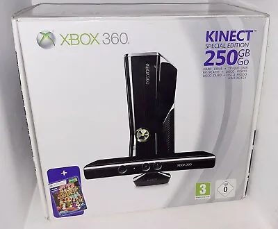 Microsoft Xbox 360 Console - Kinect Bundle 250GB Special Edition - Black • $699.99