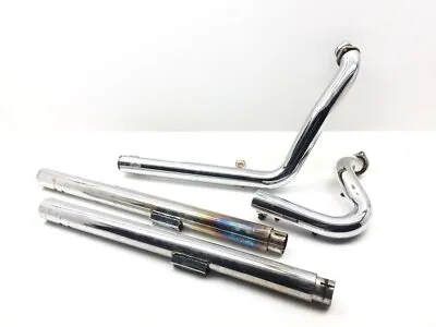 Vance Hines Full Exhaust Muffler System 2005 Harley Dyna Wide Glide EFI 3064 X • $299.95