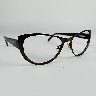 £35 • Buy KAREN MILLEN Eyeglasses BROWN CAT EYE  Glasses Frame MOD: 30268739