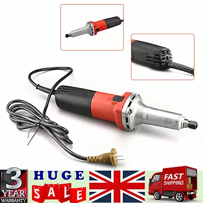 600W Electric Straight Die Grinder Handheld Variable Speed Grinding Machine 6mm • £44.63