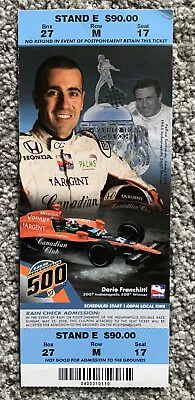 Indianapolis Indy 500 Ticket Stub May 25 2008 • $12.99