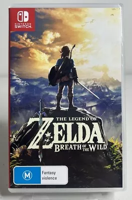 The Legend Of Zelda: Breath Of The Wild (Switch 2017) AUS PAL - Free Shipping • $55