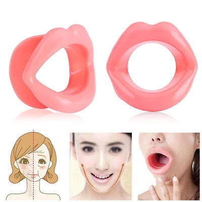 $5.85 • Buy Face Slimming Lift Skin Firming V Shape Exerciser Facial Mouth Line Exercise BS3
