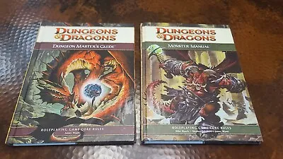 2 BOOKS!  Monster Manual & Dungeon Master's Guide James Wyatt D&D Core Rulebook  • $25