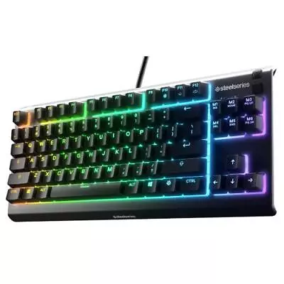 Steelseries Apex 3 TKL RGB Gaming Keyboard [64831] • $112.81