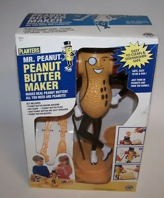 Vintage Planters Mr Peanut Peanut Butter Maker Broadway Toys No. 222 NIB • $125