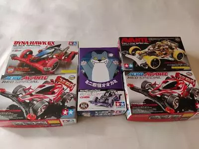 Limited Mini 4Wd Kit Set Of 5 1 Aero Avante Red Special Etc. • $276.56