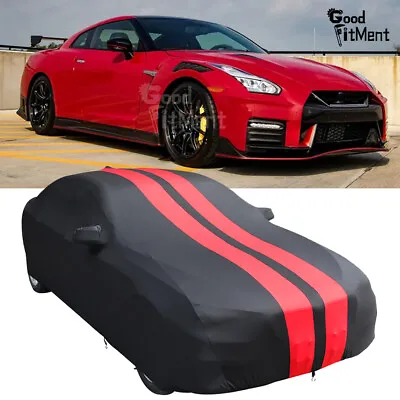 Full Car Cover Stretch Satin Scratch Dustproof Indoor For Nissan GT-R 2009-2022 • $169.98