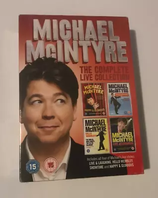 Michael Mc Intyre The Complete Live Collection Dvd Set New And Sealed • £4.99