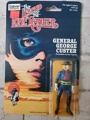 1980 Gabriel The Legend Of The Lone Ranger  General George Custer Figure New Mnt • $72