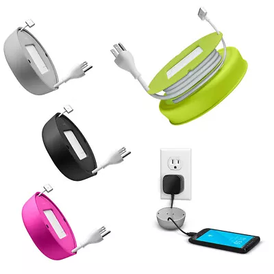 Quirky Powercurl Mini Unversal Organizer POP Cord Wrap Charging Cable Management • $6.99