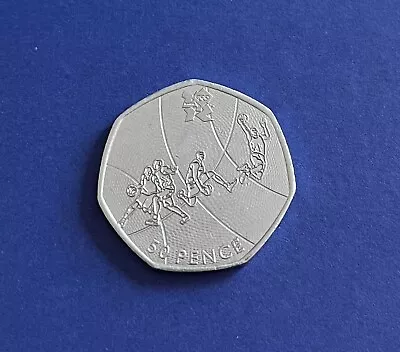 Collectable 50p Coin - Olympic Basketball (2011) • £3