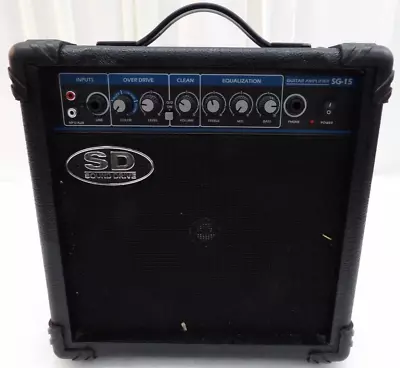 Sound Drive SG-15 Guitar Amplifier W/ US Power Adapter • $44.95