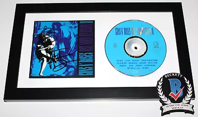 Guns N' Roses Matt Sorum & Dizzy Reed Signed Framed Cd Cover Beckett Bas Coa X2 • $203.99