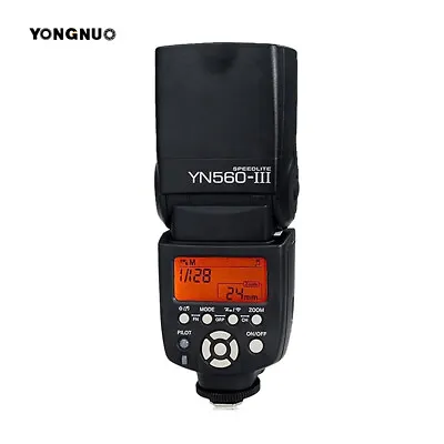 YONGNUO YN560III 2.4G Wireless Flash Speedlight For Canon Nikon Pentax Camera • $101
