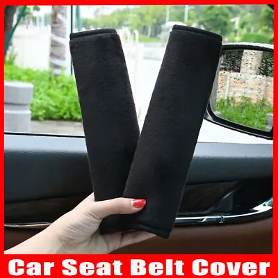 1/2/4x Car Seat Belt Covers Shoulder Pads Safety Cushion Straps For Adults Kids • £3.31