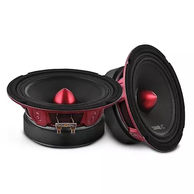 DS18 PRO-X6.4BM 6.5  Midrange Car Door Speakers With Bullet 500W - 2 Speakers • $70.32