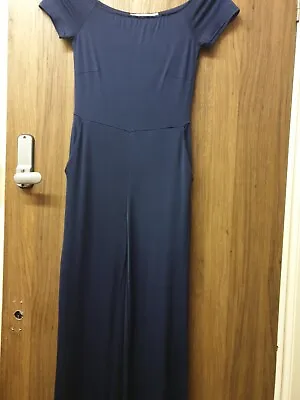 Ladies Oh My Love London Stretch Jumpsuit Wide Leg Size Small • £7.50