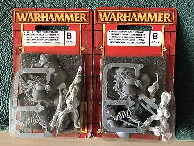 Games Workshop Warhammer High Elf Ellyrian Reaver Command Figures • $101.73