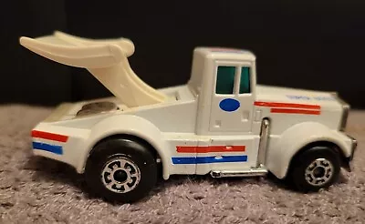 Vintage 1982 Matchbox Kenworth Detroit Diesel Super Boss Tyrone Malone White Red • $4.99