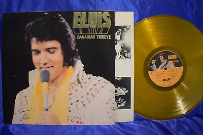 Elvis Presley A Canadian Tribute LP PROMO • $4.95