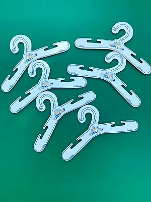 $5.99 • Buy Build A Bear Teddy Bear Accessory - White Clothes Hangers - Set Of 6 