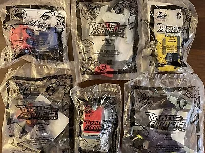 Transformers Animated Series 2008 McDonald's Happy Meal Toys Set Of 6 NIP • $30