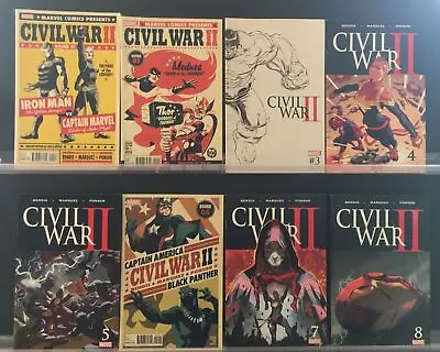 Civil War II (2016) #0 1 2 3 4 5 6 7 8 Run • $12.99