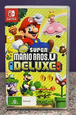 New Super Mario Bros.U Deluxe Nintendo Switch Game • $64.95