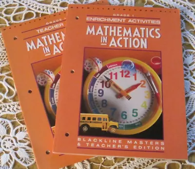 Mathematics In Action Grade 1 Enrichment Teacher Aid • $11