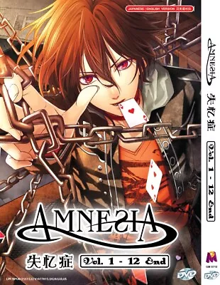 Dvd Anime Amnesia 失憶症 Vol.1-12 End English Dubbed Rrgion All + Free Ship • $21.67