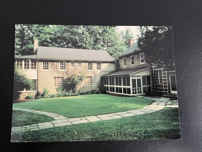 $4 • Buy Vintage Eleanor Roosevelt Val-Kill Cottage Postcard