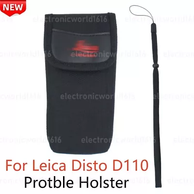 Handheld Holster For Leica DISTO D110 60m Laser Distance Bluetooth Measure Bag • $31.89