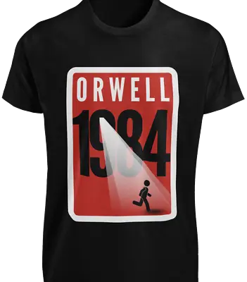 Obey Big Brother Is Watching GEORGE ORWELL T-SHIRT 1984 Anti Dystopian GIFT TEE • $33