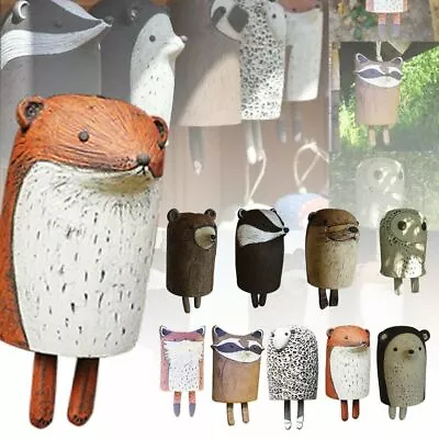 Rustic Animal Wind Chimes Boho Handmade Garden Outdoor Hangings Ornaments Bells • £10.14