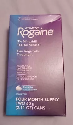 Rogaine Women Foam Hair Loss & Regrowth 5% Minoxidil - 4 Months Supply • $21.50