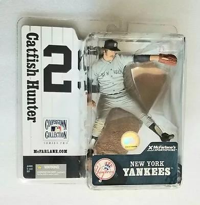 NEW McFarlane Cooperstown Collection Series 2 Catfish Hunter Yankees Variant Two • $29.99