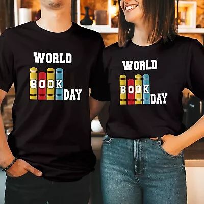 T-SHIRT (1354) World Book Day 2024 I Love Book Lover Shirt • $9.93