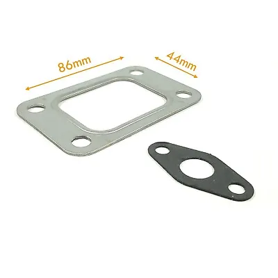 T3 Turbo Manifold Inlet Gasket 4 Bolt 3 Layers For T3T4 GT35 GT3582 T04E GT30 • $7.99
