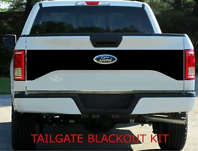 2015-2017 FORD F-150 TAILGATE BLACKOUT DECAL VINYL GRAPHIC 4x4 F02 • $29.99