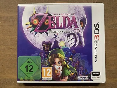 Legend Of Zelda Majoras Mask 3D Nintendo 3DS Complete PAL UK • £39.89
