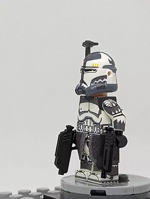 LEGO Star Wars Custom Printed Minifig 104th Wolfpack Clone Commander Wolffe 2023 • $32.99