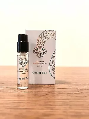 Stephane Humbert Lucas GOD OF FIRE Serpent Collection 2ML Travel Size New In Box • $24.95